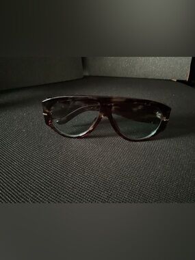 Women Tortoiseshell Sunglasses - Blue Lens